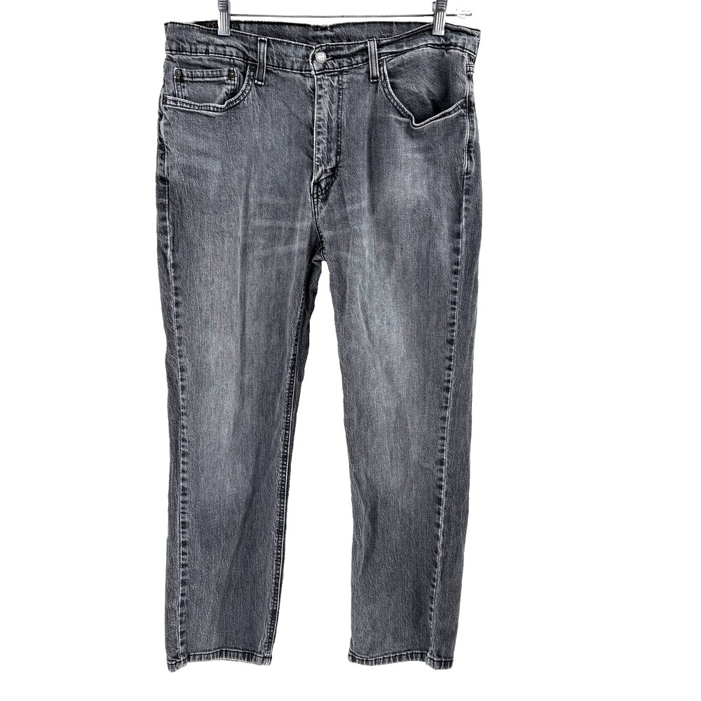 Levis 541 Straight Leg Jeans Men's 36X30 Vintage Black Wash Cowboy Rodeo Western